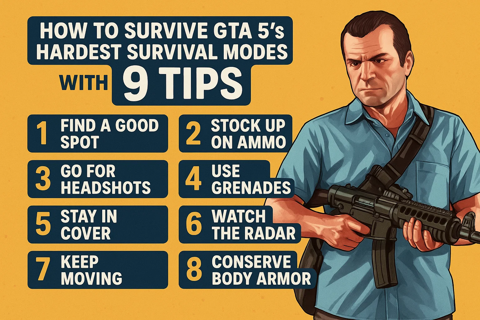 How to Survive GTA 5’s Hardest Survival Modes with 9 Tips