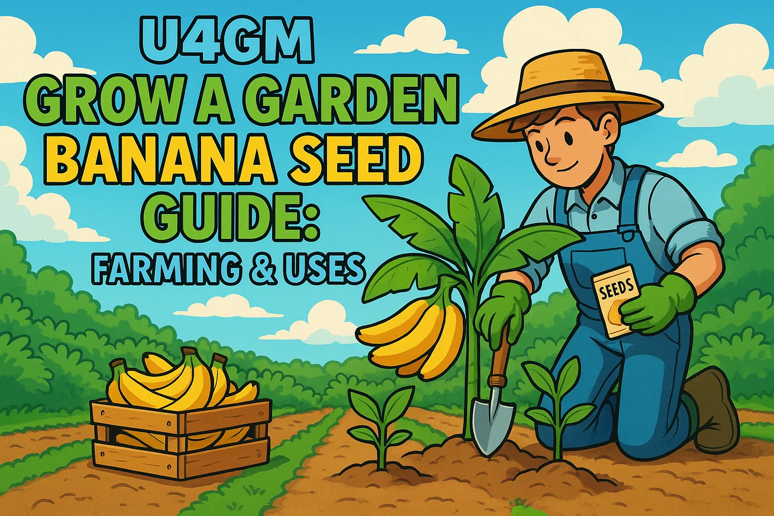 Grow A Garden Banana Seed Guide: Farming & Uses