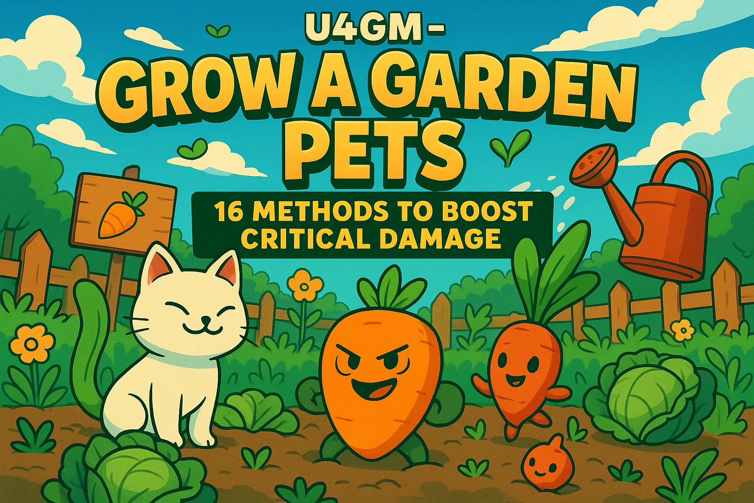Grow A Garden Pets: 16 Methods to Boost Critical Damage