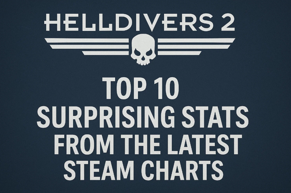 Helldivers 2: Top 10 Surprising Stats from the Latest Steam Charts