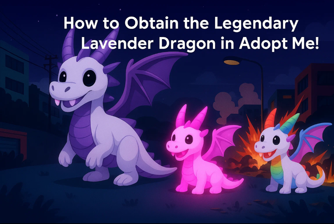 How to Obtain the Legendary Lavender Dragon in Adopt Me!