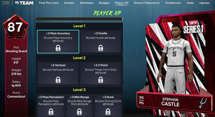 NBA 2K27 Player XP Explained: How Card Progression Works in MyTEAM